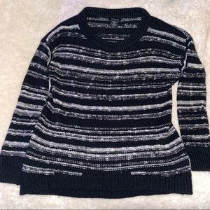 Calvin Klein Black & White Knit Sweater